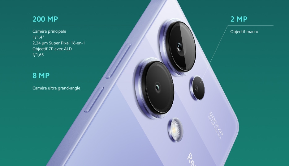 REDMI NOTE 13 PRO 4G 200MP 8/256Go