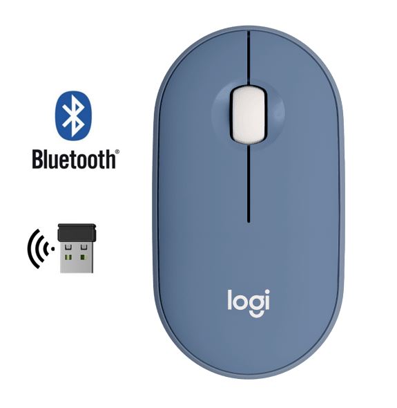 SOURIS LOGITECH PEBBLE   M350 sans fil Bluetooth portable