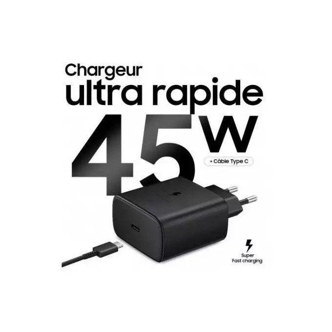 Chargeur super fast Samsung